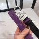 AAA Quality Ferragamo Reversible Purple Leather Gancini Belt For Women (4)_th.jpg